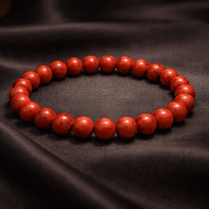 Red Jasper Bracelet - For Material Gains and Success