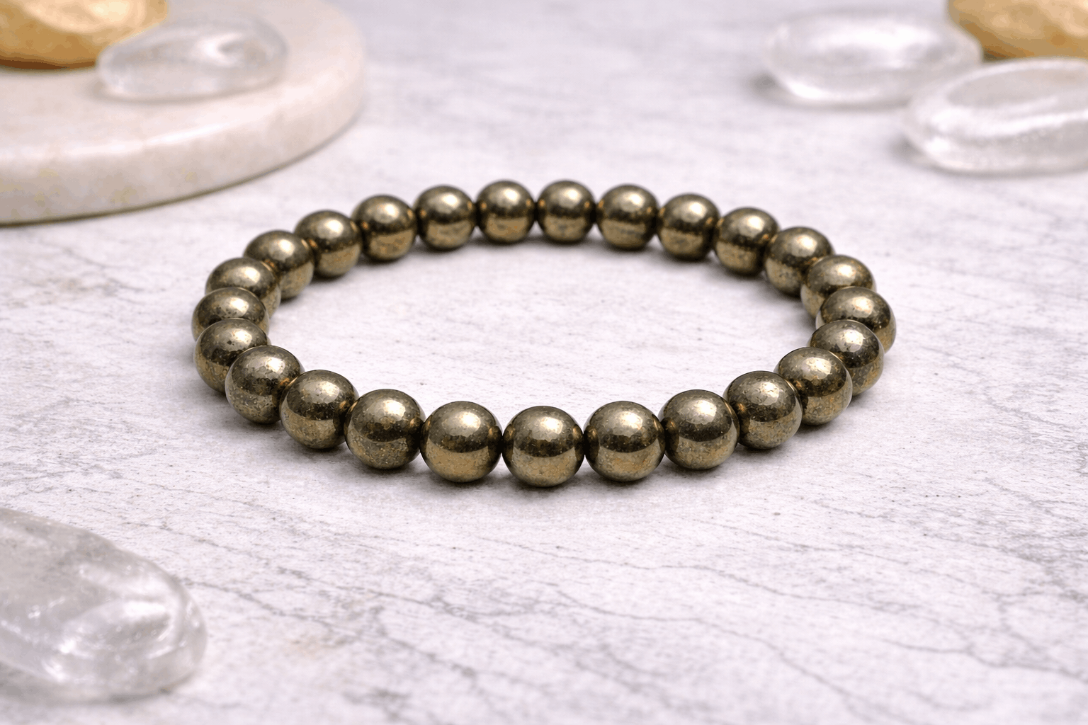 Pyrite Bracelet - To Be Ambitious & Goal-Oriented