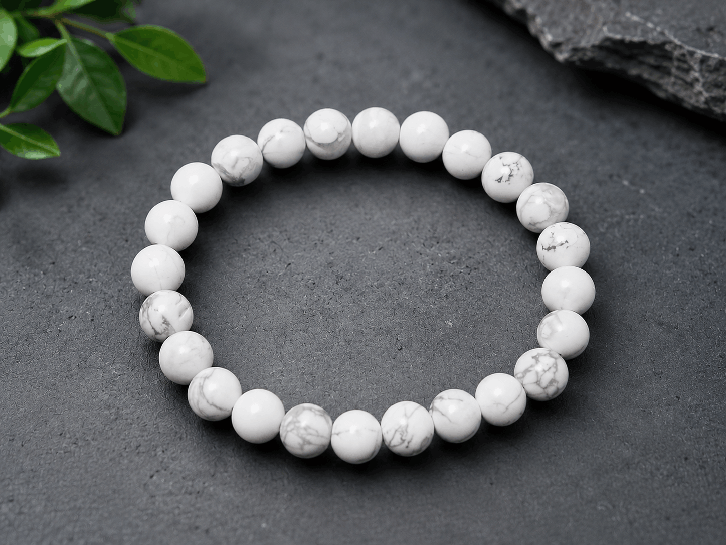 Howlite Bracelet - To Controls Emotions and Overthinking - Image 4