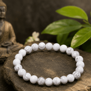 Howlite Bracelet - To Controls Emotions and Overthinking