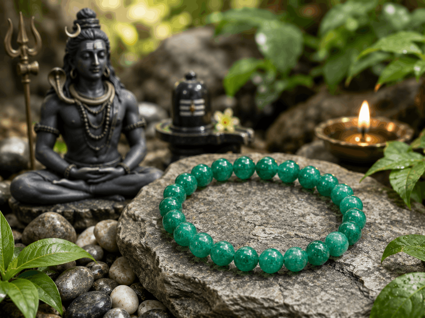 Green Jade Bracelet - For Academic Success & Career Opportunities